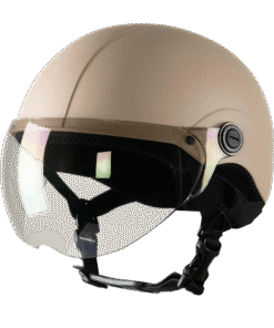 Mũ Bảo Hiểm 1/2 Nửa Đầu Có Kính MT-128K Asia Helmet