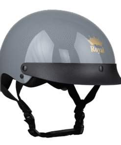 Mũ Bảo Hiểm 1/2 Nửa Đầu Sơn Đủ Màu Royal Helmet M162 - Ảnh 3