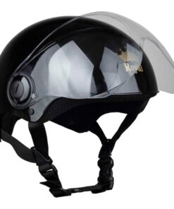 Mũ Bảo Hiểm Nửa Đầu Có Kính Chống Lóa Royal Helmet M162K - Ảnh 4