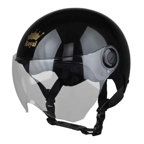Mũ Bảo Hiểm Nửa Đầu Có Kính Chống Lóa Royal Helmet M162K | Trực tiếp từ NSX