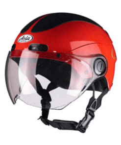 Mũ Bảo Hiểm Nửa Đầu Có Kính Asia Helmet MT-118K